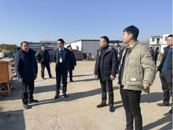 嵩山少林武術(shù)學(xué)院領(lǐng)導(dǎo)團(tuán)隊(duì)，走進(jìn)寶盈建設(shè)考察交流！